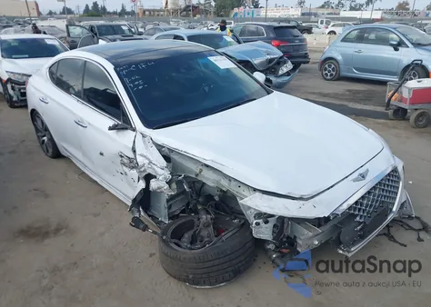 2019 Genesis G70 3.3T Advanced из США, поврежденный, VIN KMTG74LE9KU032547